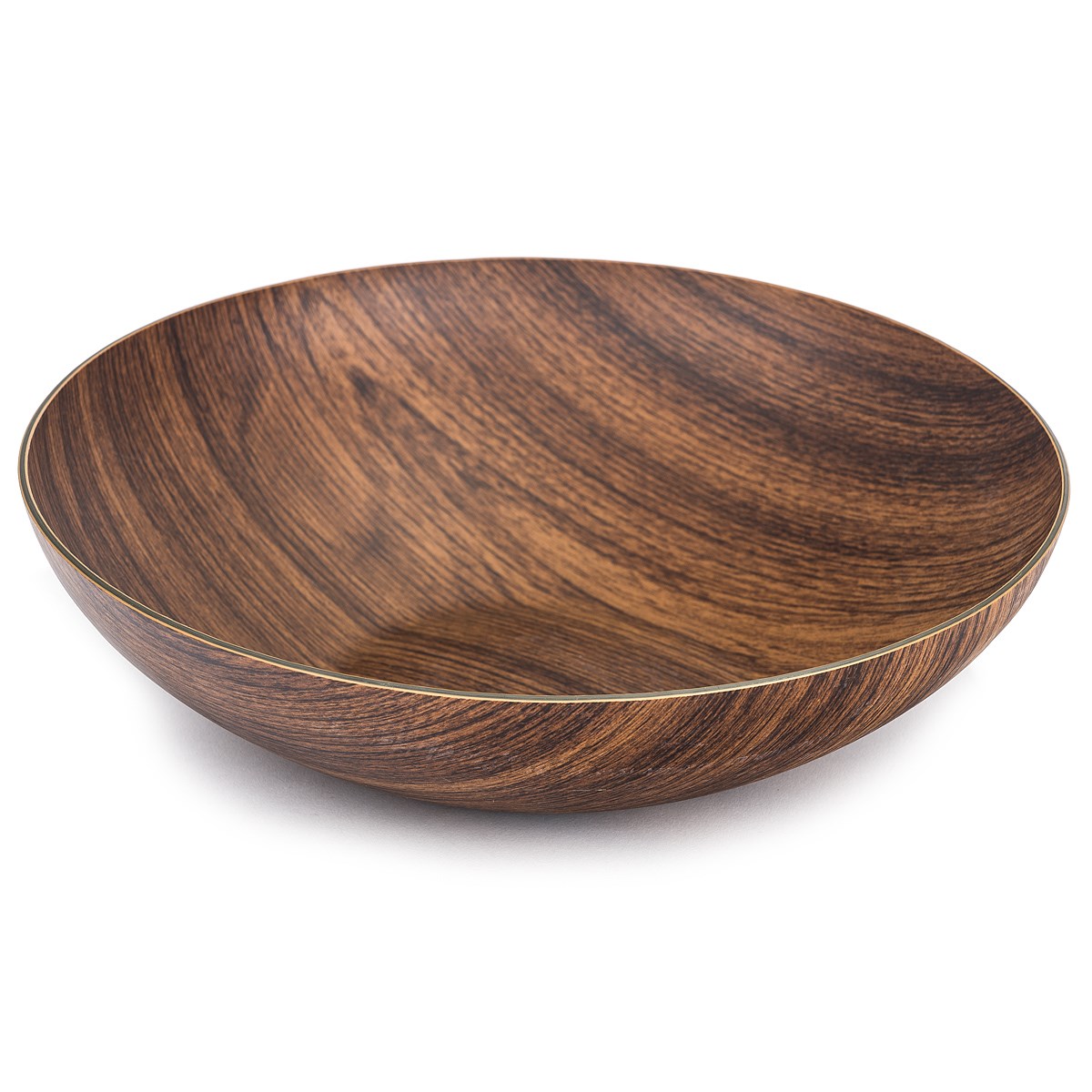 Plastová misa s dreveným dekorom Tokyo, 31 cm