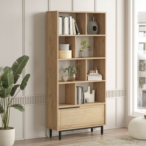 Knihovna One Walnut and Oak