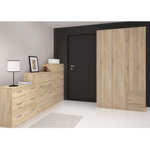 Kommode GARBO 3, Eiche Sonoma