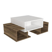 Măsuță de cafea Sarafina White Walnut
