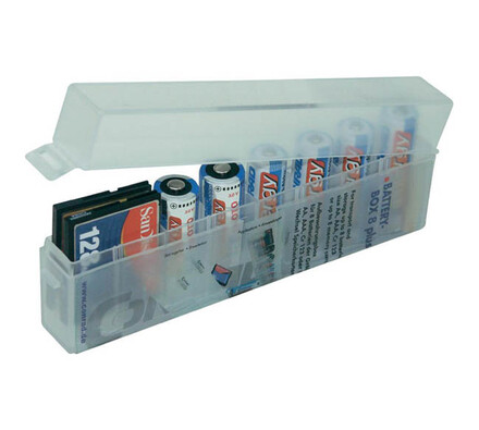 Pojemnik na baterie biały