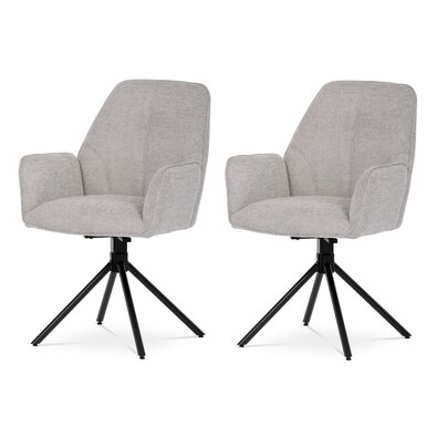 Set de scaune de sufragerie cu mecanism deîntoarcere HC-522 CRM2, 2 buc.