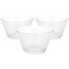 Set de 3 boluri din sticlă Honeypur,