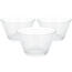 Set de 3 boluri din sticlă Honeypur,