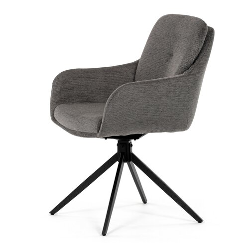 Set de scaune de sufragerie cu mecanism deîntoarcere DCH-P3174 GREY2, 2 buc.