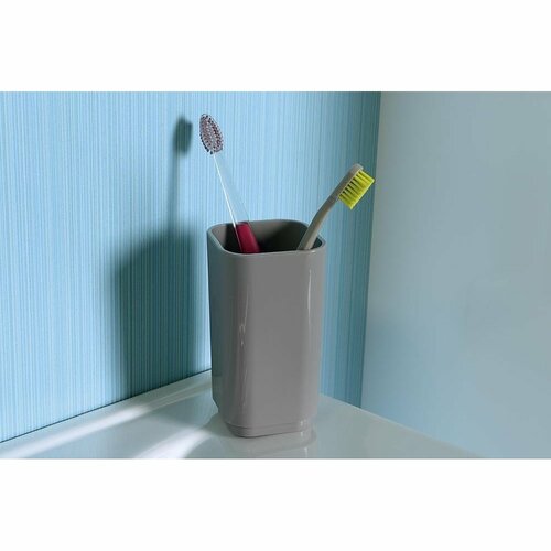 GEDY 630908 Seventy smetnjak z odklopnim pokrovom,8 l, siv
