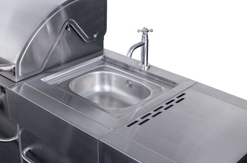 Plynový gril G21 Nevada BBQ kuchyně Premium Line, 8 hořáků + zdarma redukční ventil