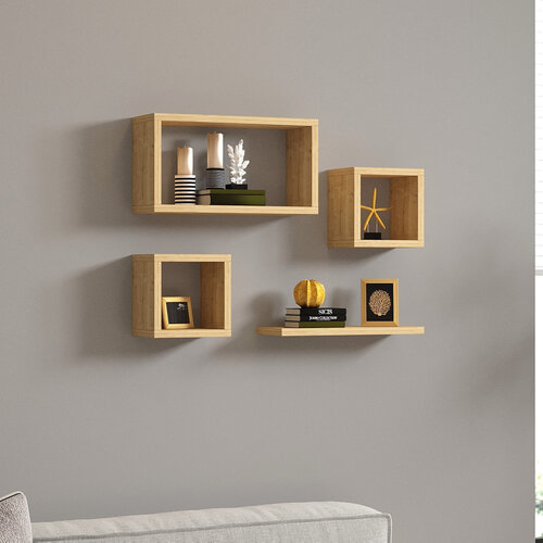 Półka Babi Sapphire Oak, 4 szt.