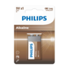 Philips Batéria 9 V Entry Alkaline, 1 ks