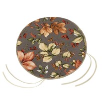 Pernă de scaun rotundă Ema Frunze, 40 cm