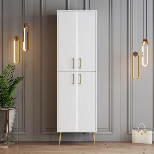 Skriňa Berlin White and Gold