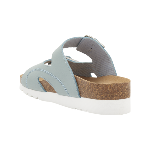 Scholl Moldava Wedge AD papucs, kék, méret 41