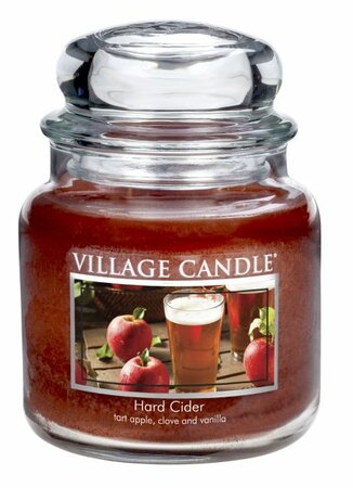 Village Candle Vonná svíčka Jablečný cider - Hard cider, 397 g