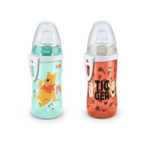 NUK First Choice Láhev Active Cup DISNEY Medvídek Pú, 300 ml