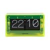 Karlsson 5976YE dizajnové nástenné/stolné hodinyzelené, 21 cm