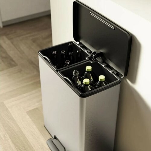Curver Pedálový odpadkový kôš Deco Bin Rectangular, 26 + 26 l