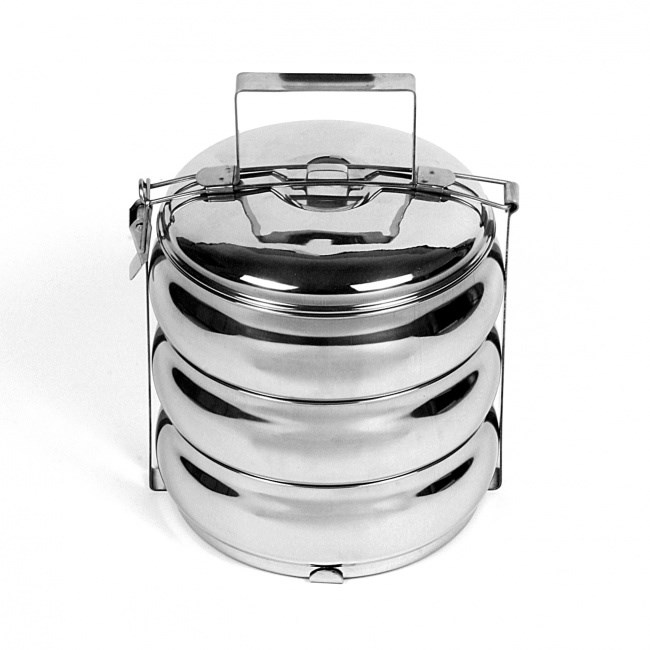 Orion Nerezový obedár 3 poschodia 1,7 l