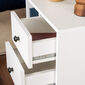 Nachttisch Glimmer White