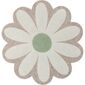 Prestieranie filcové Kvetina, zelená, 39 cm