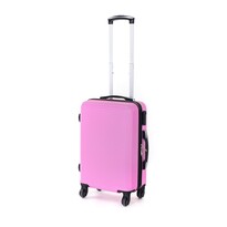 Pretty UP Дорожня валіза Travel ABS03 S, рожевий