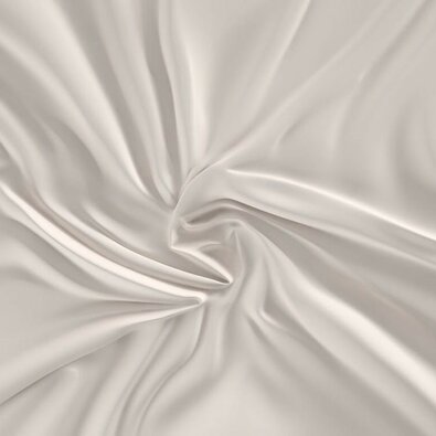 Kvalitex Satenasto rjuha Luxury collection bela,80 x 200 cm + 22 cm