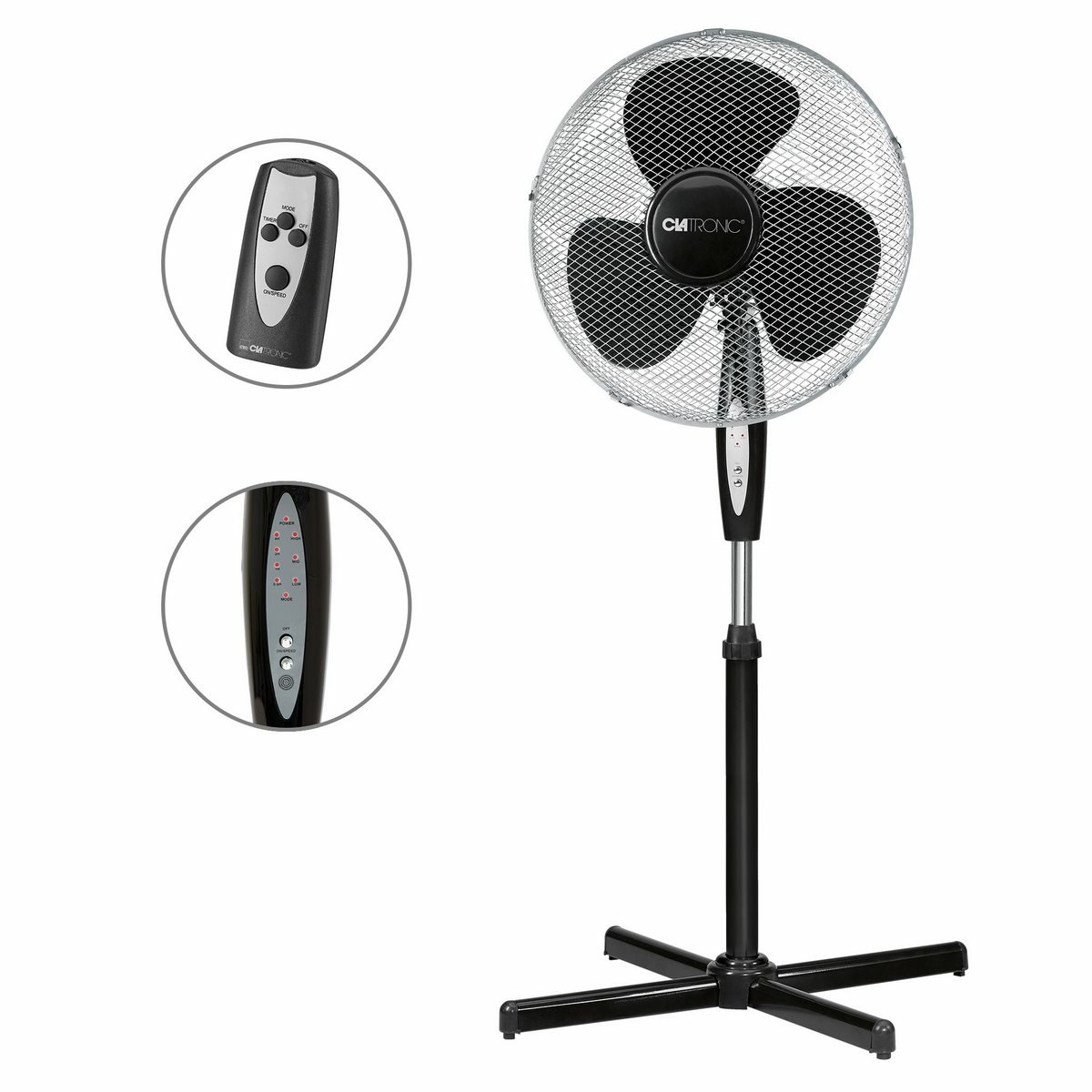 Clatronic VL 3741 állványos ventilátortávirányítóval
