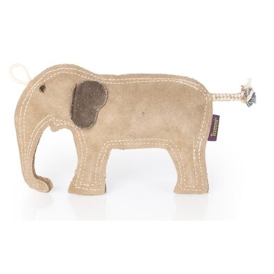 Tommi Spielzeug für Hunde Natural only Elefant, 13 x 24 x 4 cm