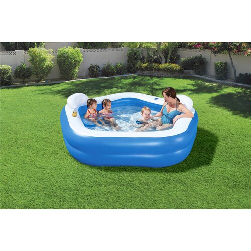 Bestway Aufblasbarer Familienpool , 213 x 206 x 69 cm