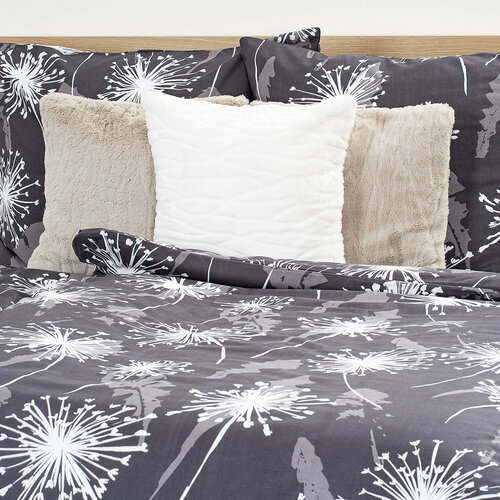 4Home Baumwollbettwäsche Midnight Dandelions, 140 x 200 cm, 70 x 90 cm