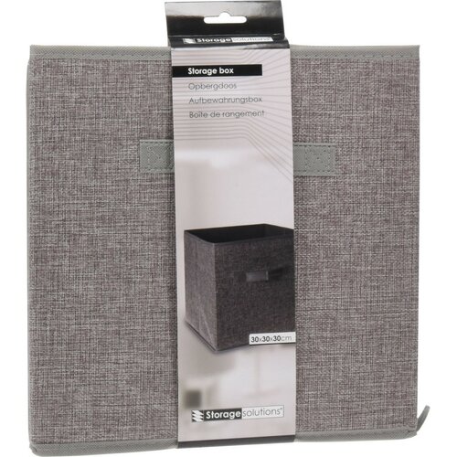 Tekstilni shranjevalni zaboj, 30 x 30 x 30 cm