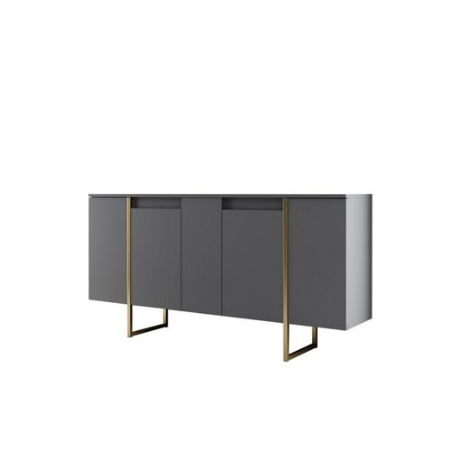 Schrank Luxe Anthracite and Gold