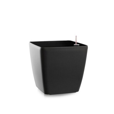 Flower Lover Selbstbewässerungs-Pflaznübertopf  Quadrato matt Anthrazit, 24 cm