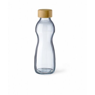 Simax 10080/LB steklenica za pijačo z bambusnimpokrovčkom Pure Bottle 0,5 l