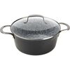 Lamart LT1254 posoda s pokrovom Granit, premer 24cm