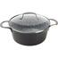 Lamart LT1254 serpenyő fedéllel Granit, átmérő 24cm