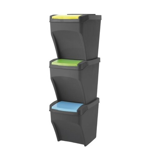 Recykle BIN 3x 25 literes szelektív hulladékgyűjtőkuka