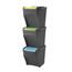 Set coșuri de gunoi sortat Recykle BIN 3x 25 l
