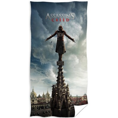 Osuška Assassins Creed Veža, 70 x 140 cm