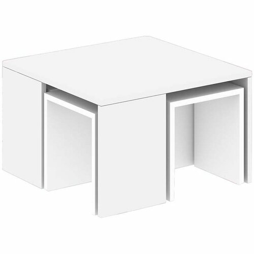 Stolik konferencyjny Ortanca White