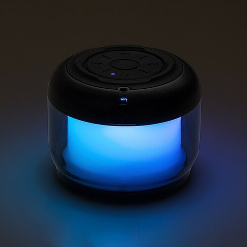 Rabalux 76110 stolná LED lampa s reproduktorom Radelia, RGB, bluetooth, 3W, IP20