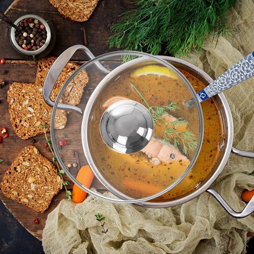 Orion Кришка скляна з ручкою, 16 см