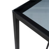 Beistelltisch Alaska C Smoked Glass
