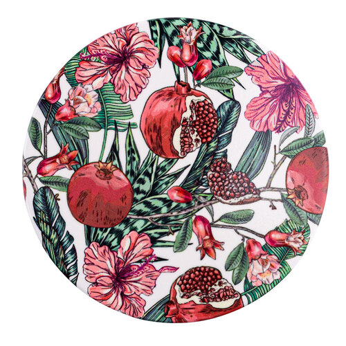 Altom Deska ceramiczna okrągła Hibiskus, 20 cm
