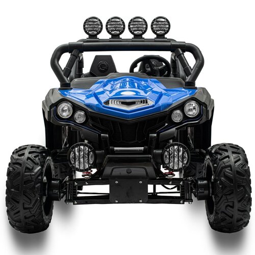 Baby Mix Elektryczny samochód dla dzieci Buggy Road 4 x 4, niebieski