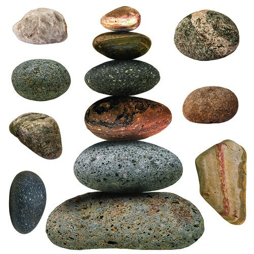 Naklejka Stones, 30 x 30 cm