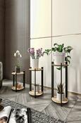 Blumenständer Flower Desk Round – Oak