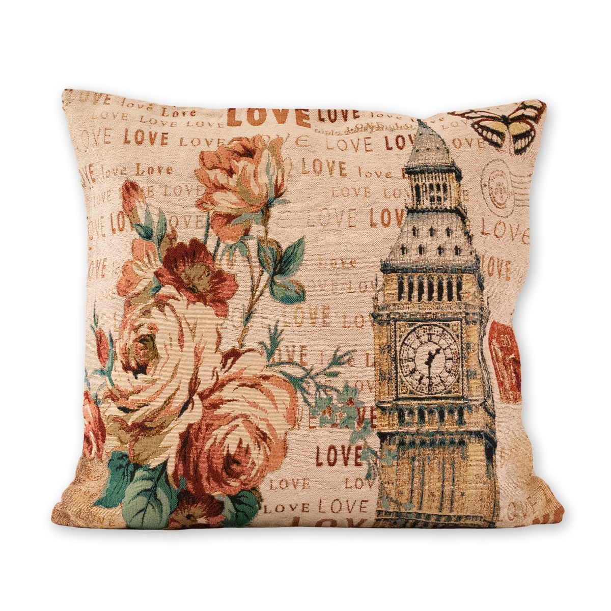 Jahu Obliečka na vankúšik Žakár love, 45 x 45 cm