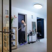 Philips Hue 40967/30/P6 stropné svietidlo Cher 39 W, čierna