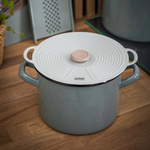 Altom Silikonska pokrovka, sivka, premer 23 cm