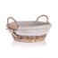 Home Decor Pleten koš z ročaji Duo, 30 x 11 cm